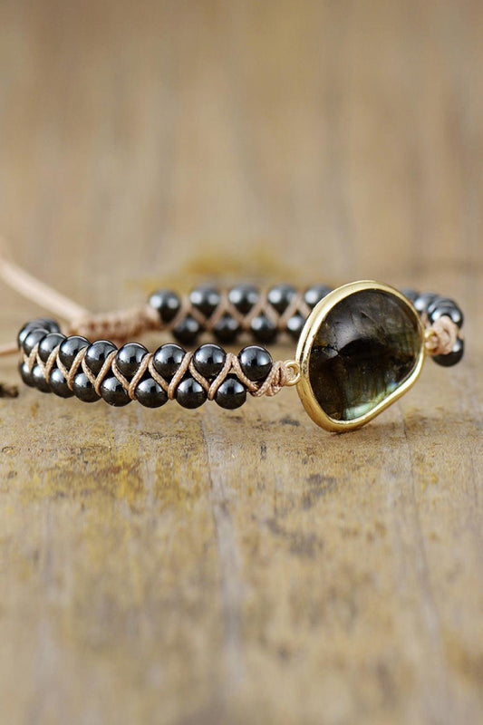 Natural Stone Beaded Bracelet Carauana Store