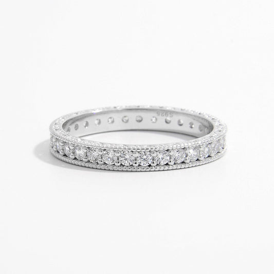 925 Sterling Silver Zircon Ring Carauana Store