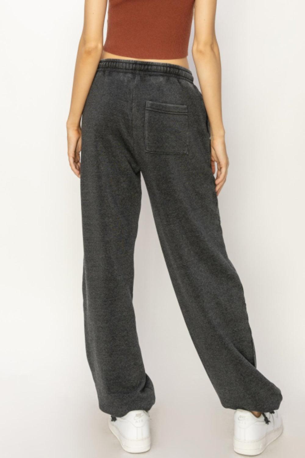 HYFVE Stitched Design Drawstring Sweatpants Carauana Store