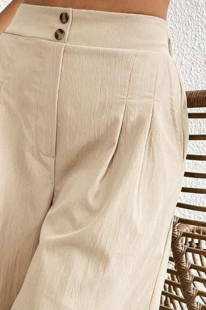 High Waist Shorts with Pockets Carauana Store