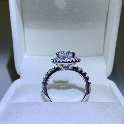 5 Carat Moissanite 925 Sterling Silver Ring Carauana Store