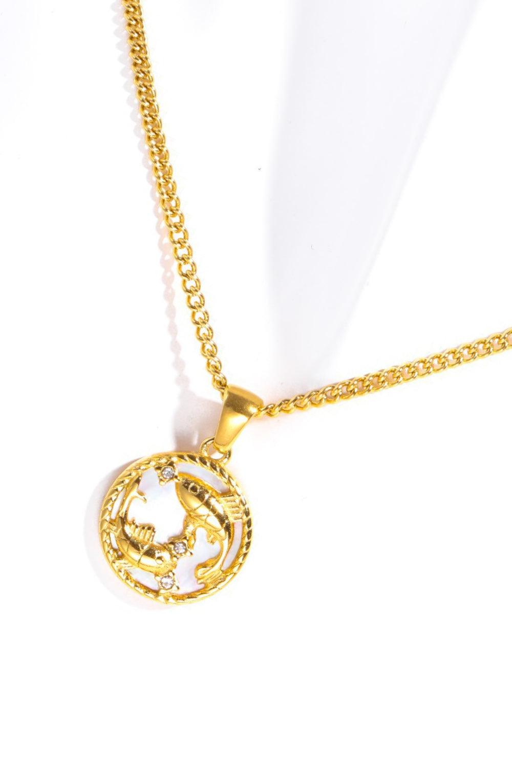 Constellation Pendant Stainless Steel Necklace Carauana Store