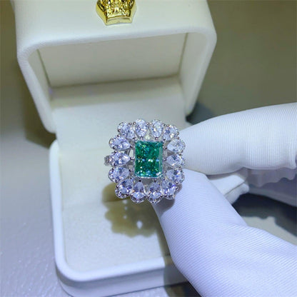 3 Carat Moissanite 925 Sterling Silver Ring Carauana Store