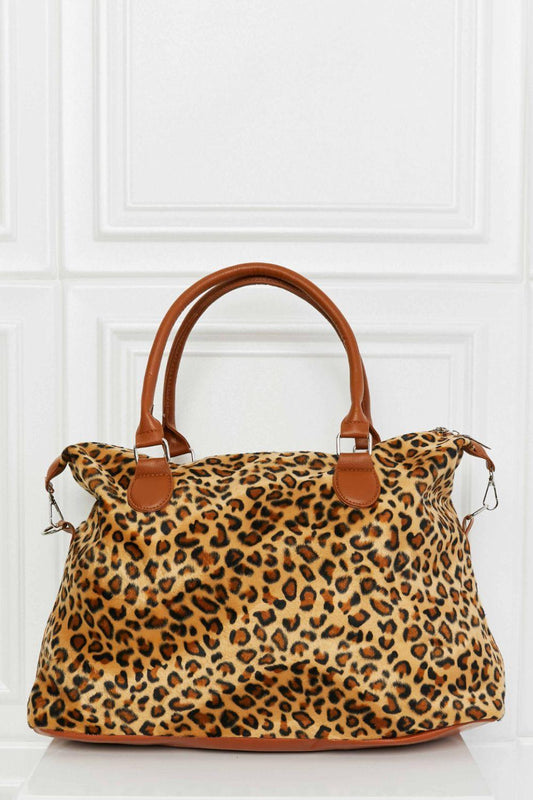 Animal Print Brushed Weekender Bag Carauana Store