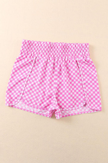 Leopard Elastic Waist Shorts Carauana Store