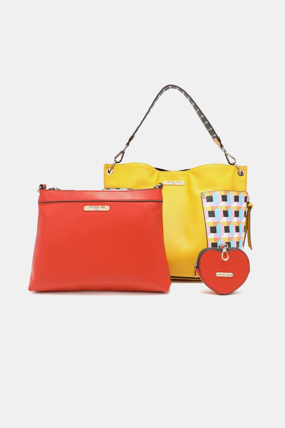 Nicole Lee USA Quihn 3-Piece Handbag Set Carauana Store