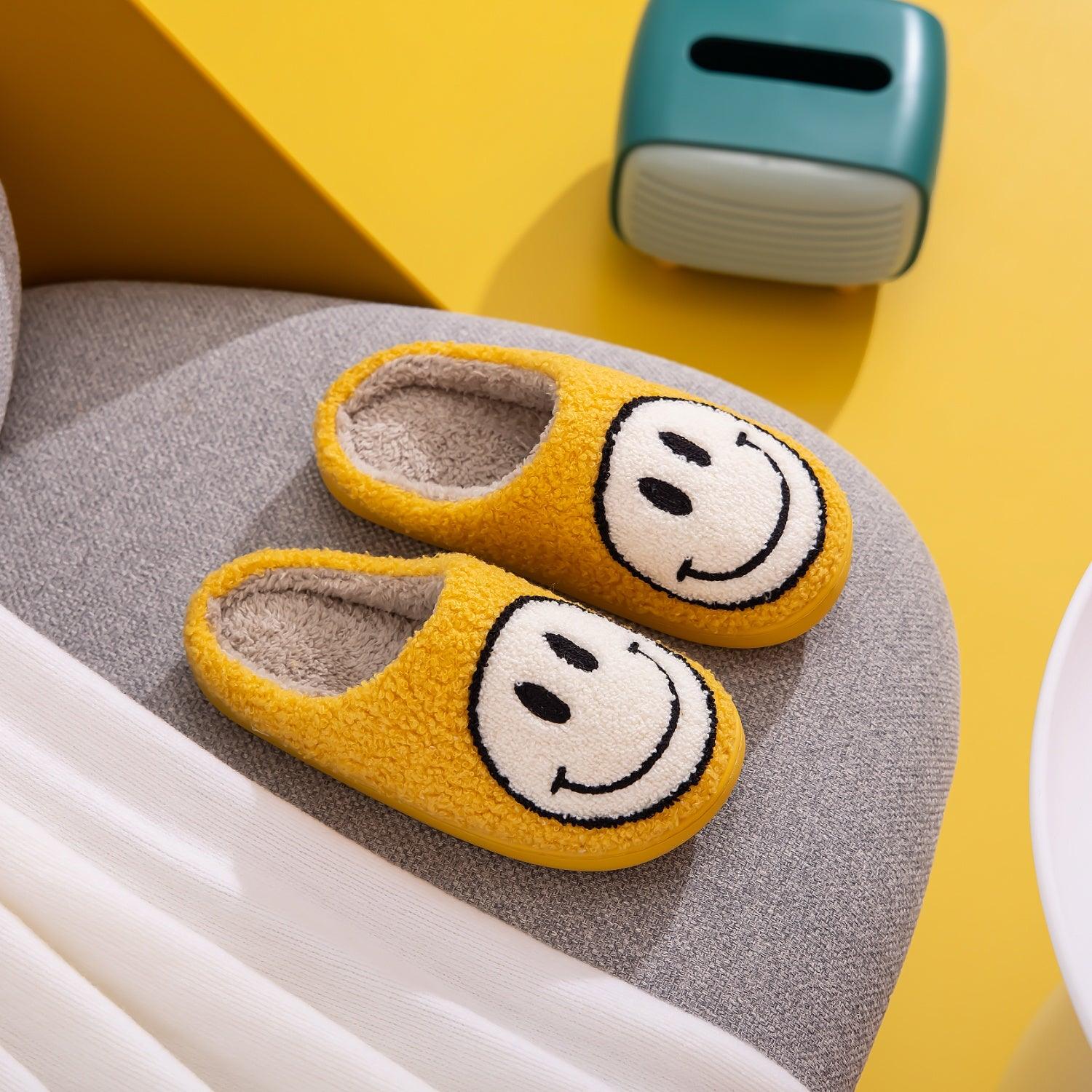 Melody Smiley Face Slippers Carauana Store