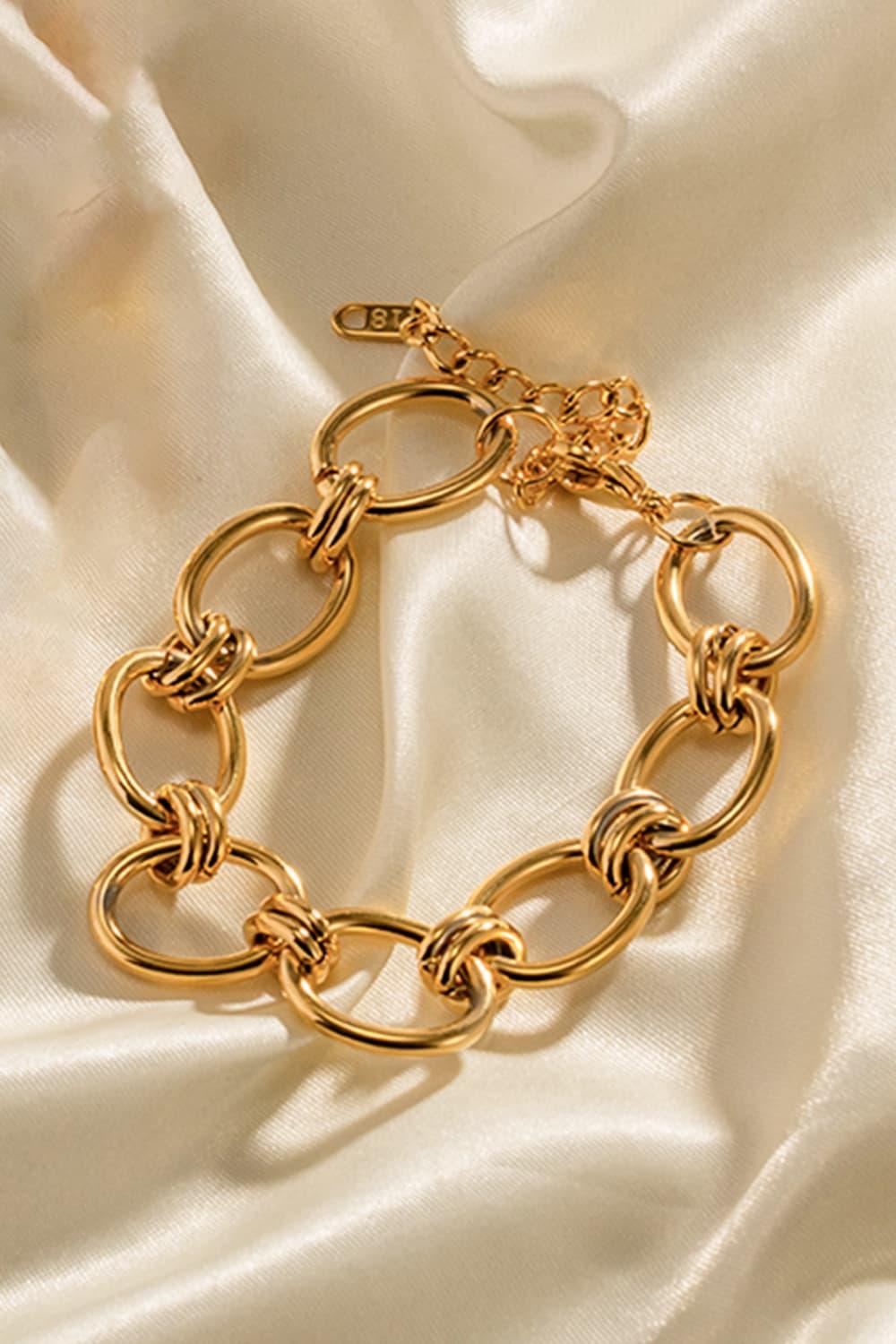 Chunky Chain Stainless Steel Bracelet Carauana Store