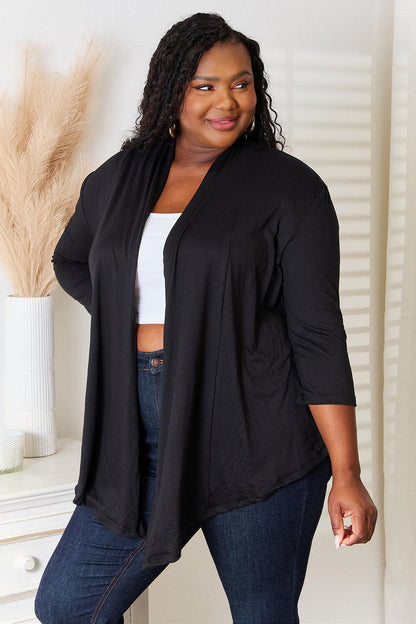 Culture Code Full Size Open Front Cardigan Carauana Store