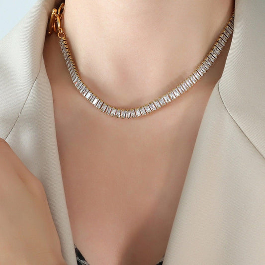 Titanium Steel Gold-Plated Necklace Carauana Store