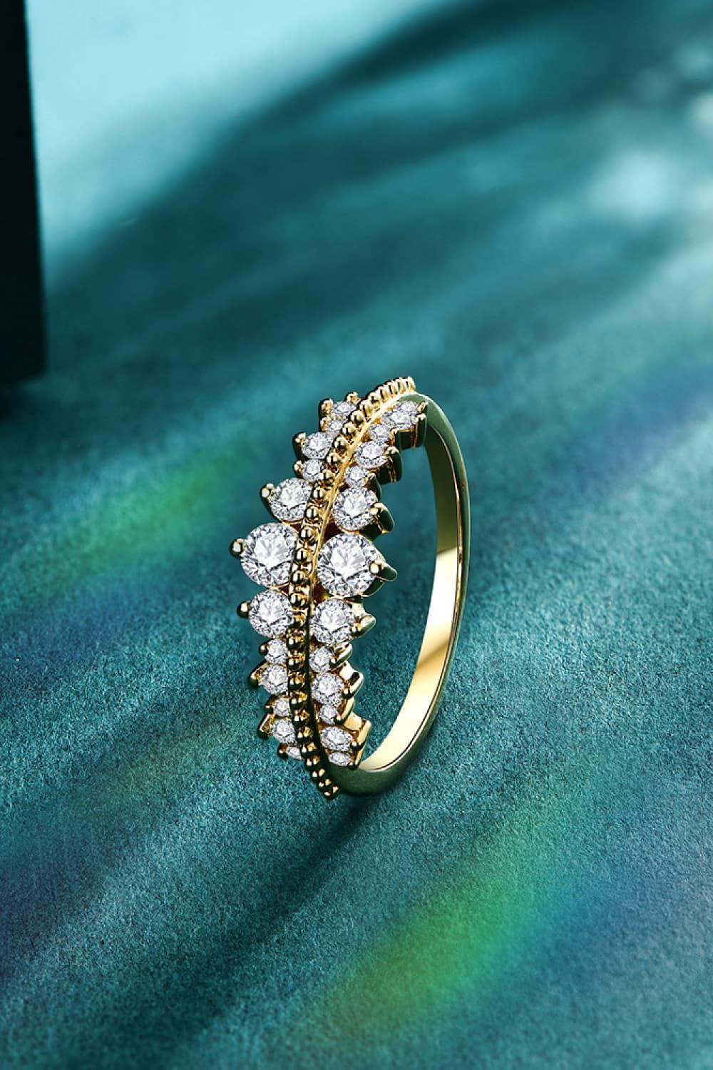 Moissanite 925 Sterling Silver Ring Carauana Store