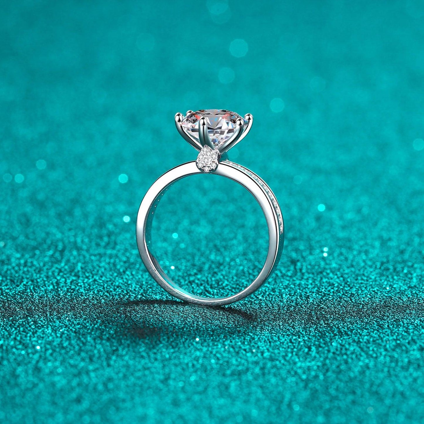 3 Carat Moissanite 925 Sterling Silver Ring Carauana Store