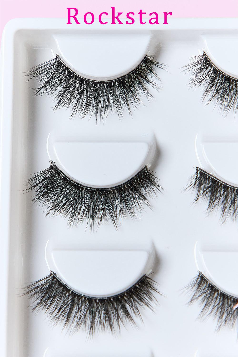 SO PINK BEAUTY Faux Mink Eyelashes 5 Pairs Carauana Store