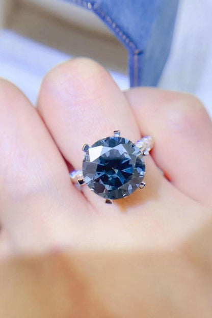 5 Carat Moissanite 925 Sterling Silver Ring Carauana Store
