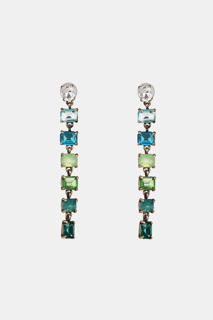 Geometrical Shape Resin Dangle Earrings Carauana Store