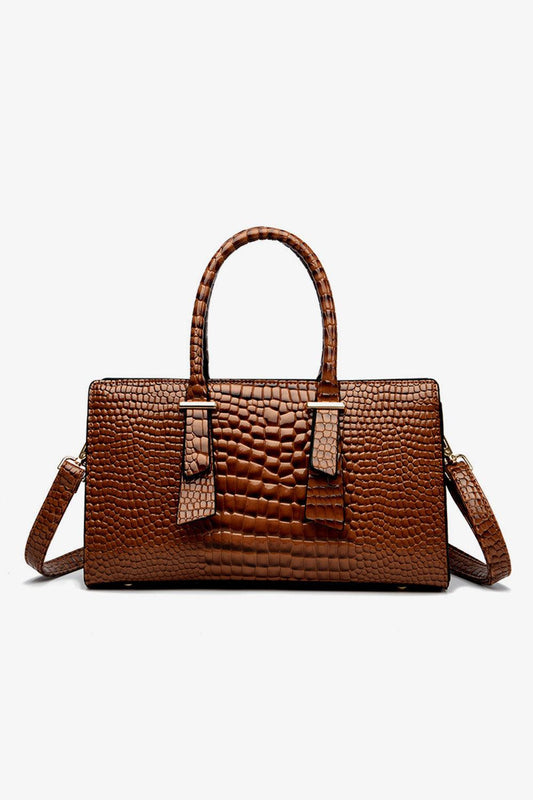 Textured PU Leather Handbag Carauana Store