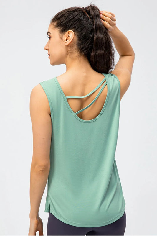 Cutout Reversible Active Tank Carauana Store