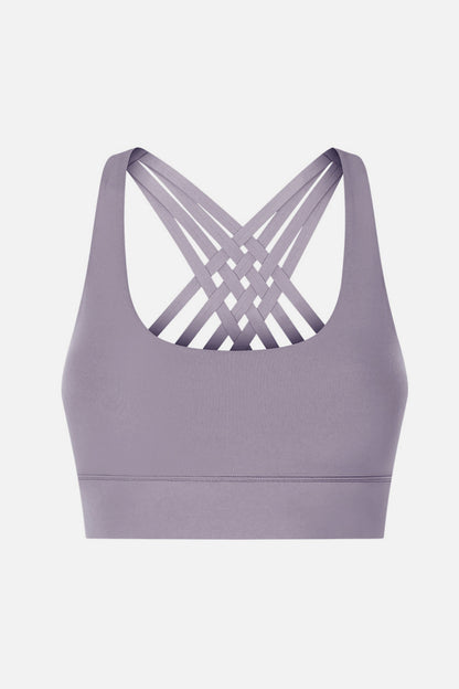 Millennia Eight Strap Sports Bra Carauana Store