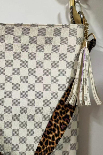 Adored PU Leather Shoulder Bag with Tassel Carauana Store