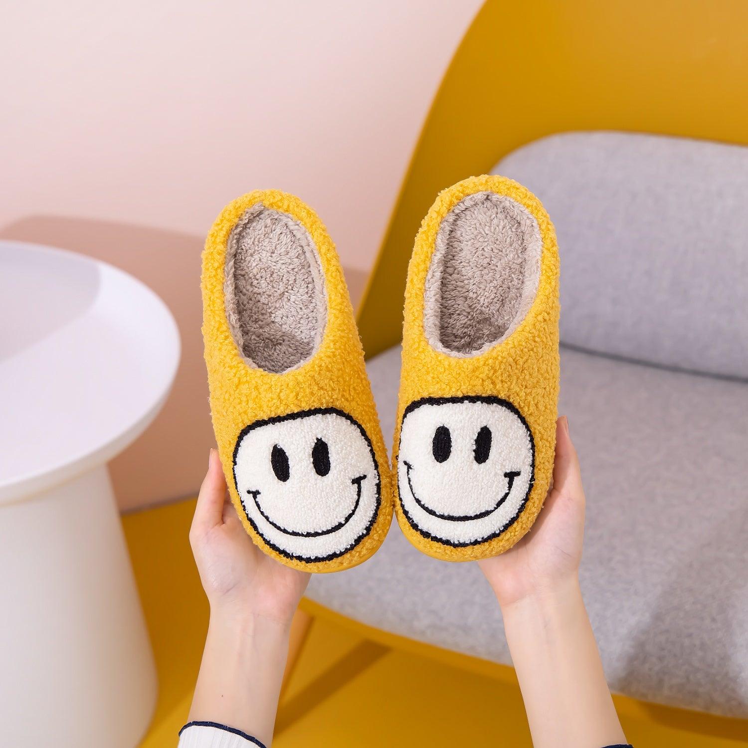 Melody Smiley Face Slippers Carauana Store