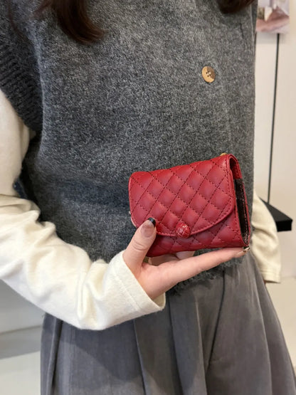 PU Leather Solid Color Wallet Carauana Store
