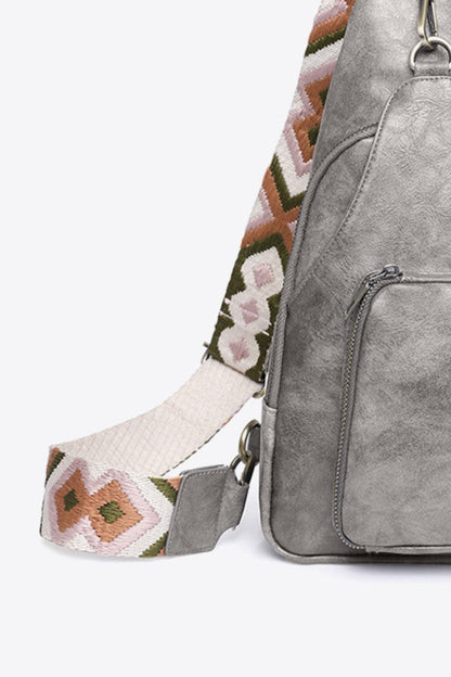 Adored Take A Trip PU Leather Sling Bag Carauana Store
