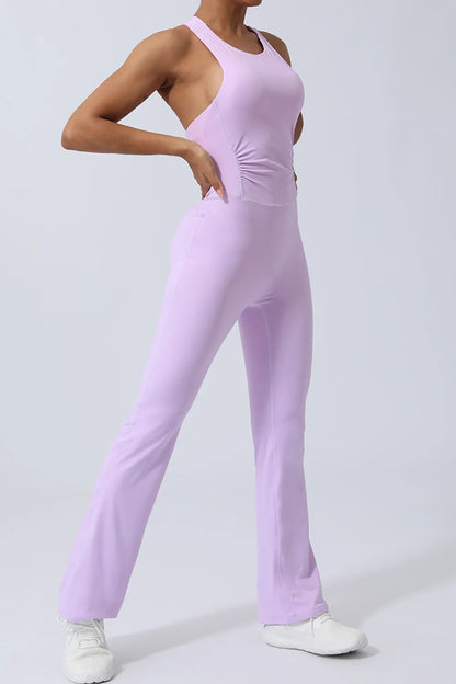 Crisscross Wide Strap Sleeveless Jumpsuit Carauana Store