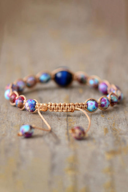 Imperial Jasper & Natural Stone Beaded Bracelet Carauana Store