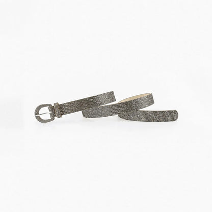Sequin PU Leather Belt Carauana Store