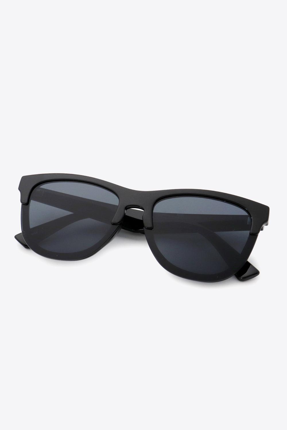 UV400 Browline Wayfarer Sunglasses Carauana Store