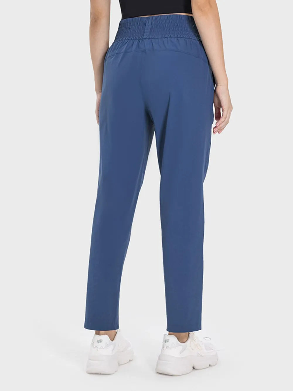Millennia Pocketed High Waist Active Pants Carauana Store