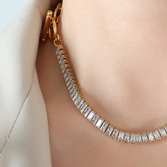 Titanium Steel Gold-Plated Necklace Carauana Store