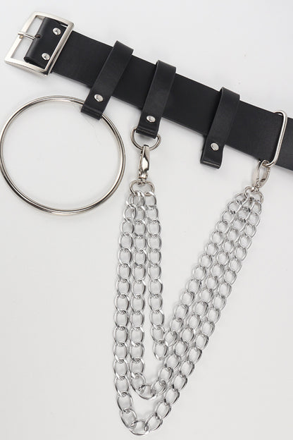 PU Belt with Chain Carauana Store