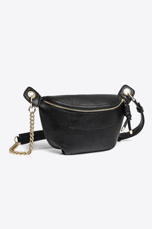 PU Leather Chain Strap Crossbody Bag Carauana Store