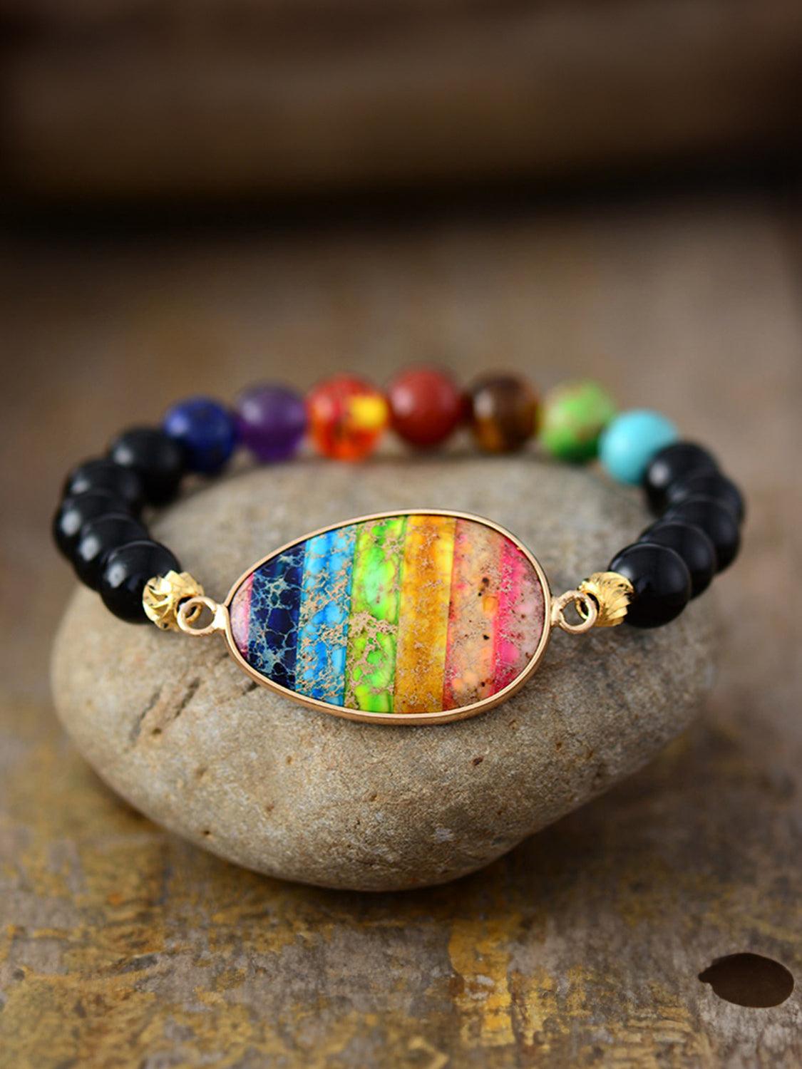 Geometrical Shape Beaded Bracelet Carauana Store