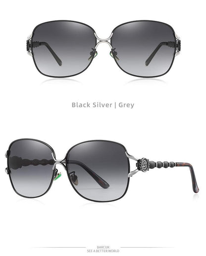 BARCUR Luxury Polarized Sunglasses Gradient Lens UV400 Protection Carauana Store