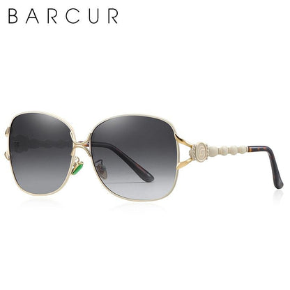 BARCUR Luxury Polarized Sunglasses Gradient Lens UV400 Protection Carauana Store