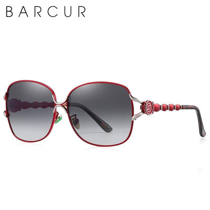 BARCUR Luxury Polarized Sunglasses Gradient Lens UV400 Protection Carauana Store