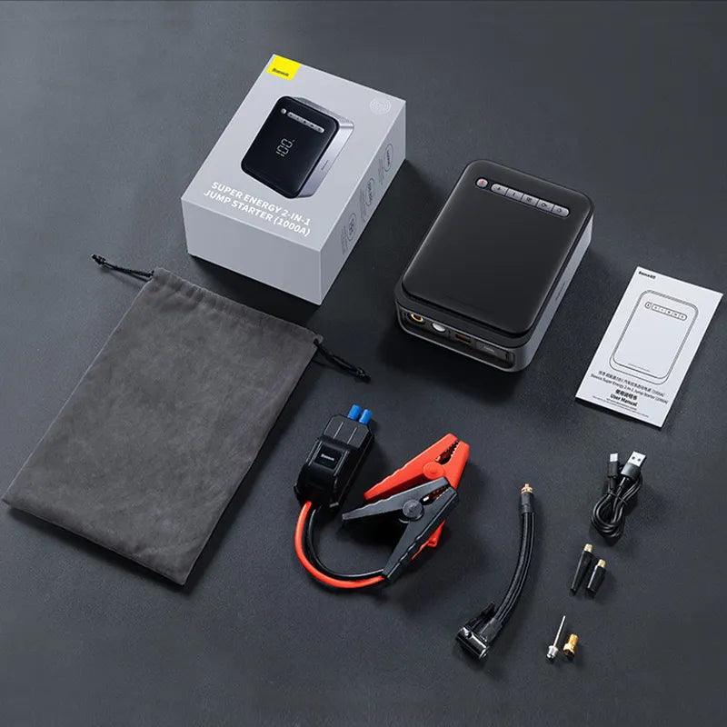 Baseus Super Energy 2-in-1 Jump Starter | Emergency Car Kit Carauana Store