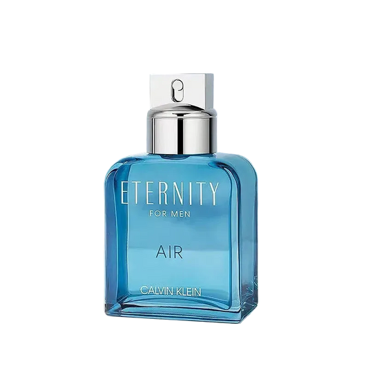 Blue Calvin Klein Eternity for Men Air perfume bottle