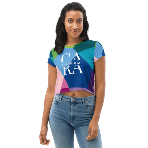 Carauana Vivace  Crop Tee multicolor