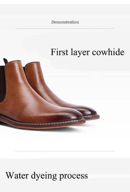 DESAI Genuine Leather elegant Boots Carauana Store