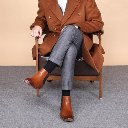 DESAI Genuine Leather elegant Boots Carauana Store