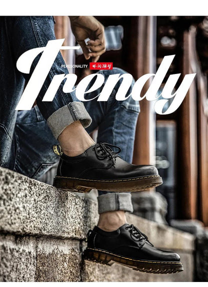 ERXS Men's Slip-On Walking Shoes | Premium Leather, Comfortable Fit Carauana Store