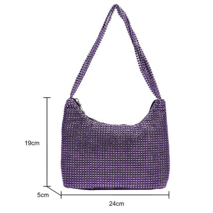 Elegant Rhinestone Clutch Purses Women Evening Wedding Party Carauana Store