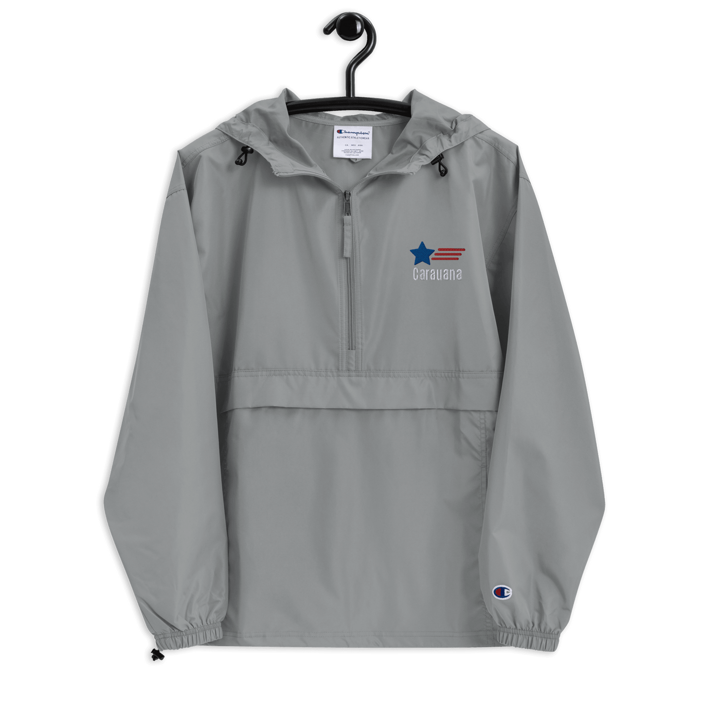 Embroidered Champion Packable Jacket Carauana Store