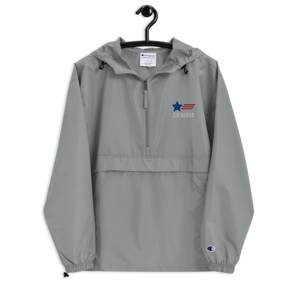 Embroidered Champion Packable Jacket Carauana Store