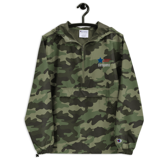 Embroidered Champion Packable Jacket Carauana Store