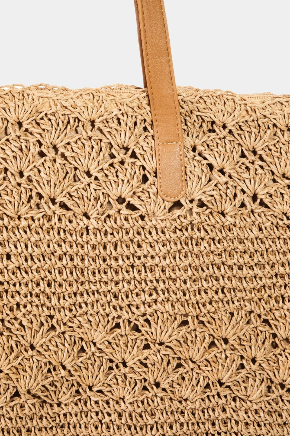 Fame Straw Braided Tote Bag Carauana Store