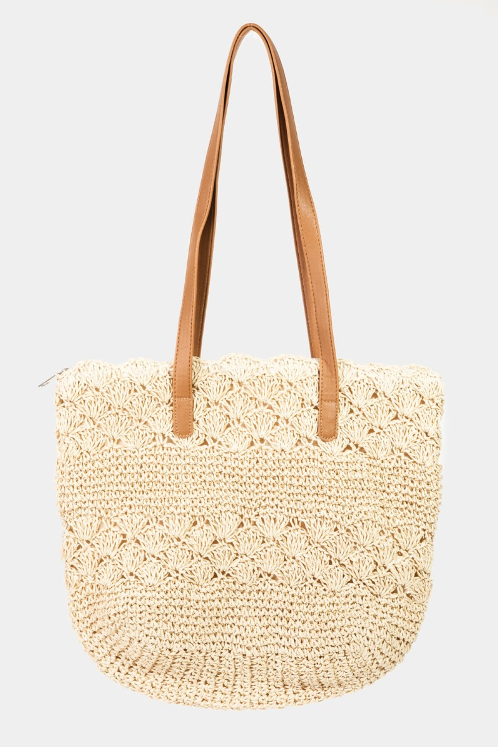 Fame Straw Braided Tote Bag Carauana Store